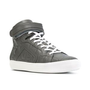 Pierre Hardy Les Baskets Mid Trim Hi-Top Sneakers